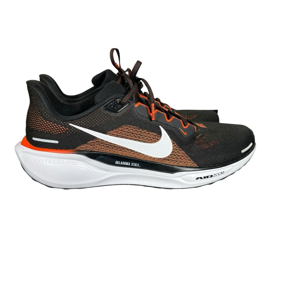 Nike Air‎ Zoom Pegasus 40 Oklahoma State OSU Black Orange Men's US 13 FZ5136-001